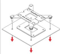 Noctua NH-D12L - Fixation de la contre-plaque3 - 1