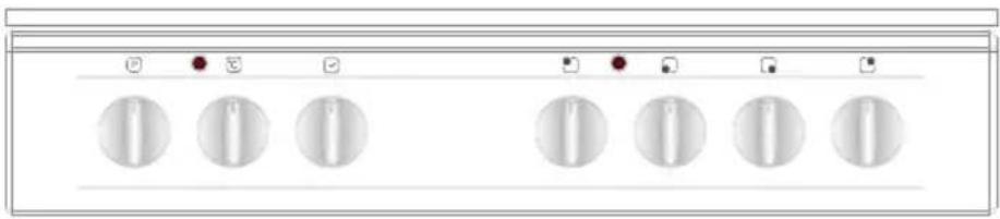 SHARP KF-76VNO22W-DE - Kontrollpanel - 1