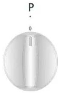 SHARP KF-76VNO22W-DE - Oven Function Control Knob - 1