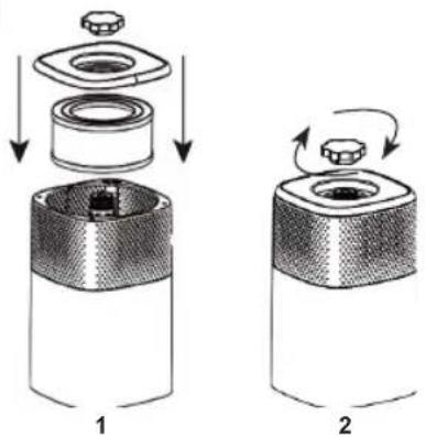 BESTRON AIRP100UV - LÜFTERGESCHWINDIGKEIT MIT TURBO-FUNKTION - 2