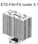 ENERMAX ETS-F40-FS ARGB - ETS-F40-FS - Part List Chapter 1 \* Intel (LGA1366/1200/115X/775) ETS-40eBK(W)-ARGB - Part List - 2