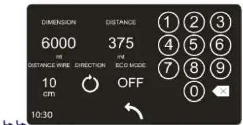 AMBROGIO L250i Elite - Programme du travail - 1