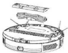 Concept Real Force VR3400 - Galvenā birste (tīriet regulāri) - 1