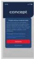 Concept Real Force VR3400 - Descargar e instalar la aplicación, instrucciones para sincronizar el artefacto - 2