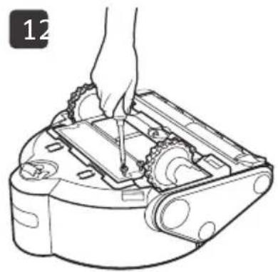 SAMSUNG Jet Bot AI+ VR9500 - How to remove the battery - 1