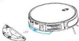 Concept Perfect Clean VR3350 - c) Nainstaluite modul: - 1