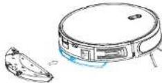 Concept Perfect Clean VR3350 - c) Instalati modulul: - 1