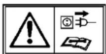 ATIKA ALE 600 N - Symbols on the machine - 2