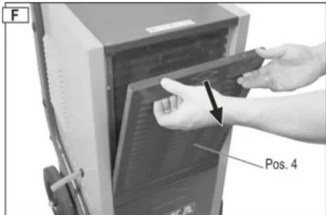 ATIKA ALE 600 N - Szürő kivétele - 1