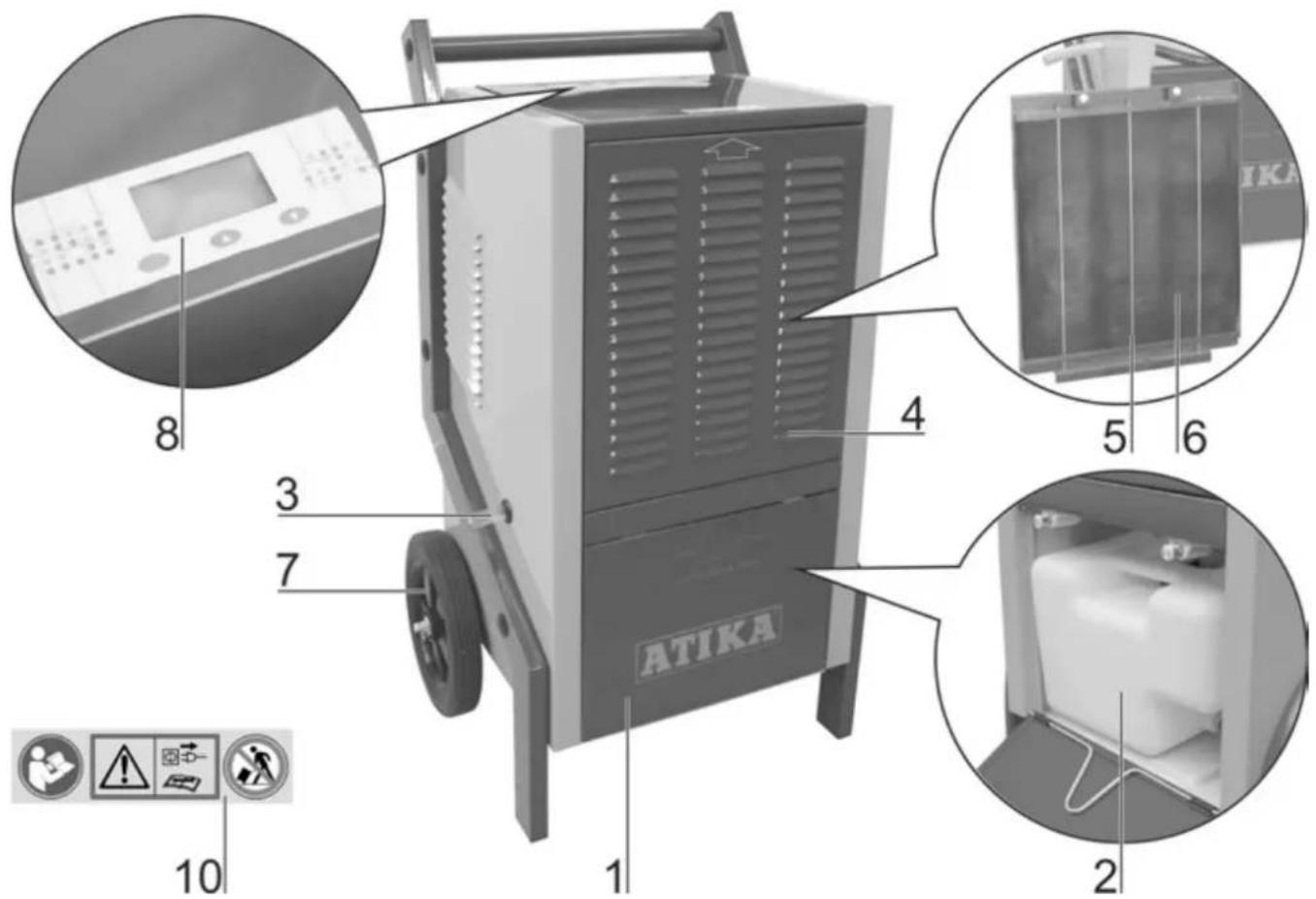 ATIKA ALE 600 N - Spare part list - 1