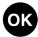 SIEMENS KBG22L2FE0 - Autocollant « OK » - 1
