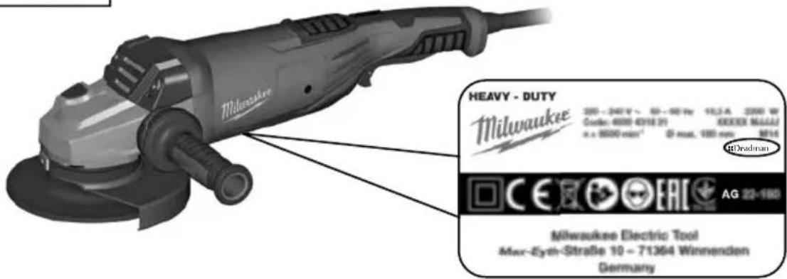 MILWAUKEE AG 22-230 - AG 22-230 E - 12