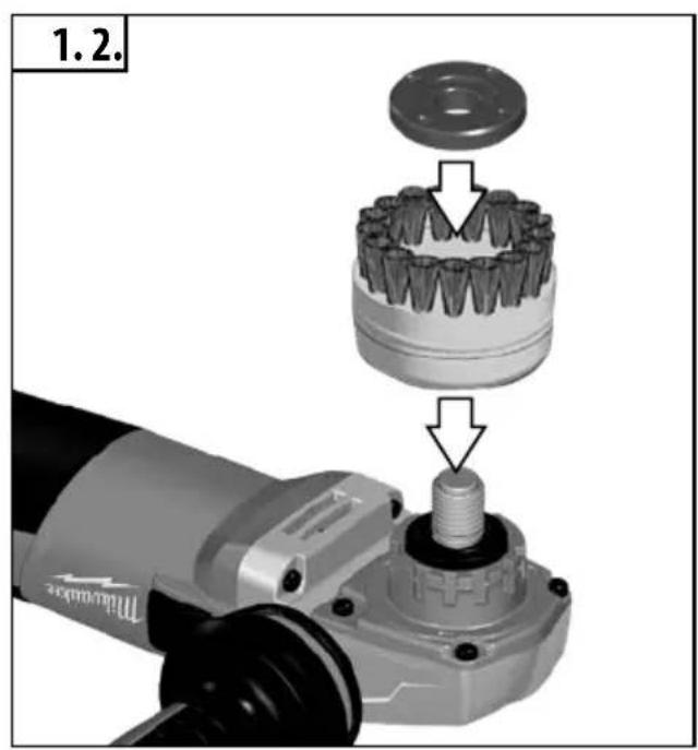 MILWAUKEE AGV 13-125 XE - Wiederanlaufschutz: - 12