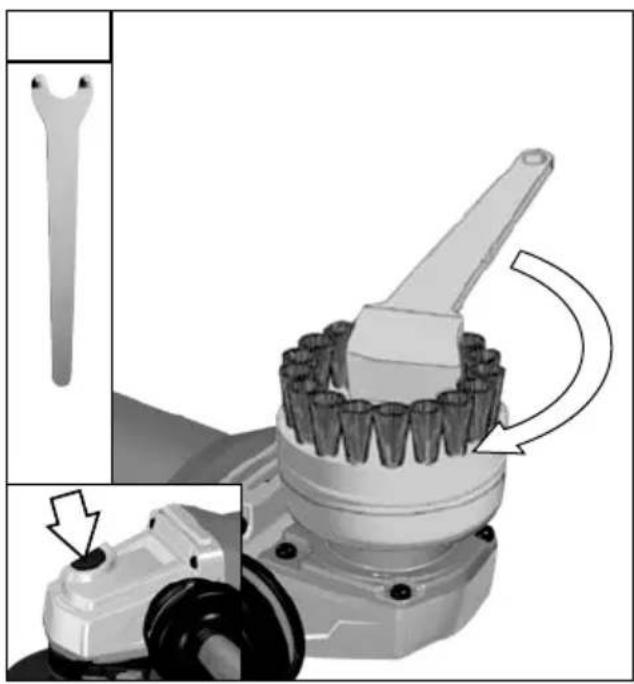 MILWAUKEE AGV 13-125 XE - Wiederanlaufschutz: - 13