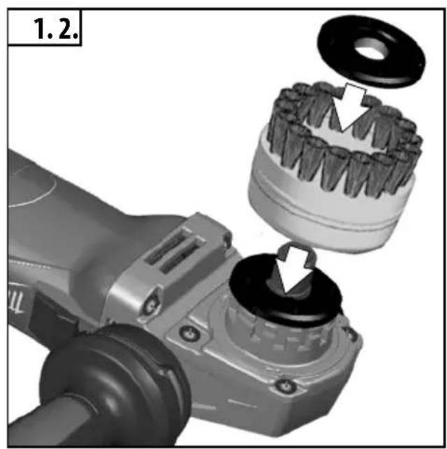 MILWAUKEE AGV 15-125 XC - Wiederanlaufschutz: - 11