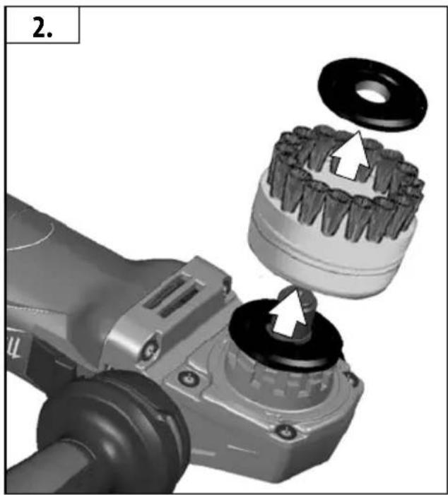 MILWAUKEE AGV 15-125 XC - Wiederanlaufschutz: - 15