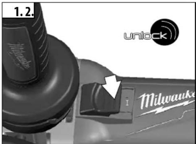 MILWAUKEE AGV 15-125 XC - Stop - 1