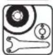 MILWAUKEE AGV 17-125 INOX - SYMBOLY - 9