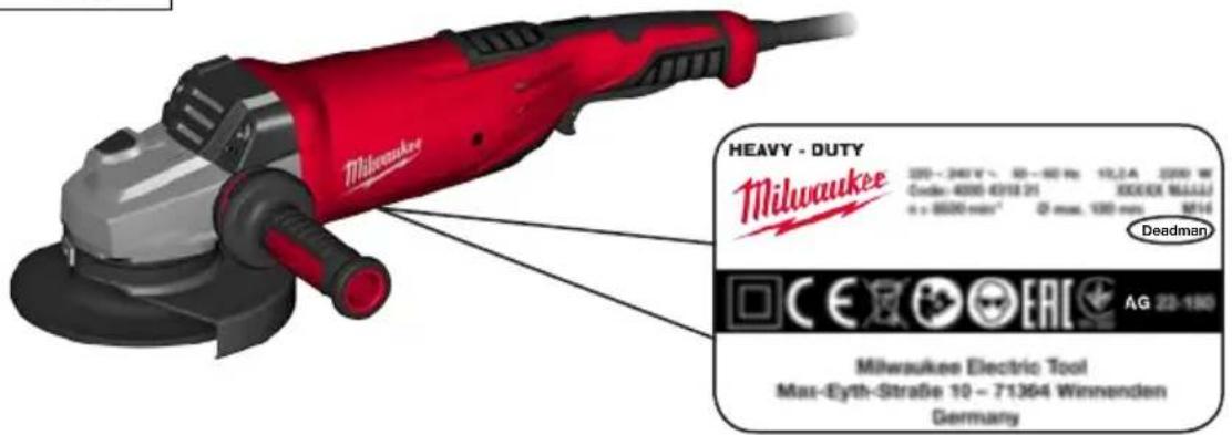 MILWAUKEE AGV 22-180 - Wiederanlaufschutz: - 3