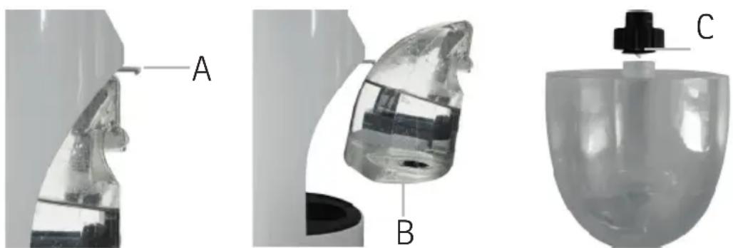 Sonnenkönig Air Fresh 9 - Remplissage du réservoir d'eau - 1