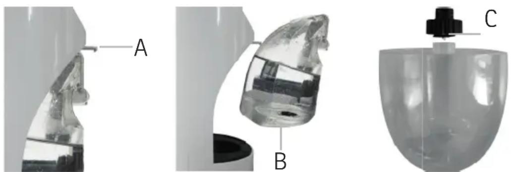 Sonnenkönig Air Fresh 9 - Befüllung des Wassertanks - 1