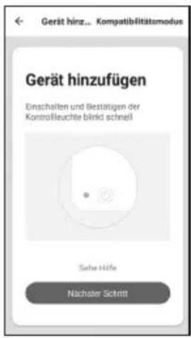 Sonnenkönig Fresco 900 W - ASSICURARSI CHE LO SMARTPHONE CHE SI DESIDERA UTILIZZARE PER CONTROLLARE IL DISPOSITIVO E IL DISPOSITIVO SIANO COLLEGATI ALLO STESSO MODEM WIRELESS. - 5