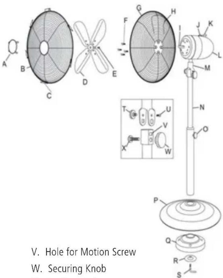 Sonnenkönig Chrom 16 - Description of the parts - 1