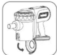 ProfiCare PC-BS 3038 - Vider le collecteur de poussière - 1