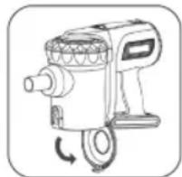 ProfiCare PC-BS 3038 - Svuotamento del collettore della polvere - 1