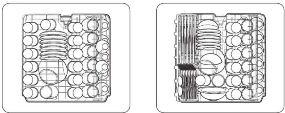 SAMSUNG DW6KR7041BB - Uso delle rastrelliere pieghevoli - 2