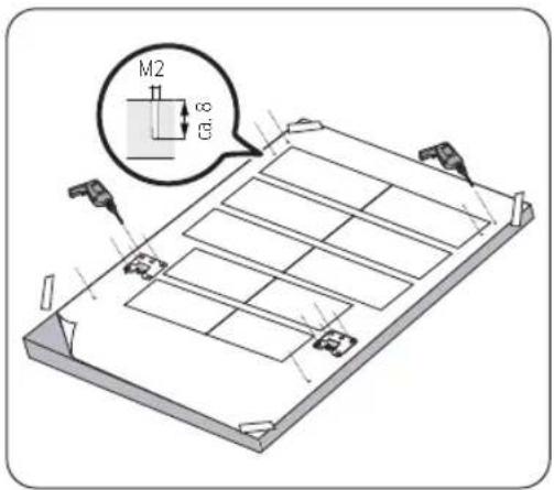 SAMSUNG DW6KR7071BB - SCHRITT 5 Montieren der Türverkleidung (Für voll und halb eingebaute Modelle) - 1