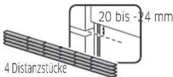 SAMSUNG DW6KR7071BB - Aufstellen des Geräts - 3
