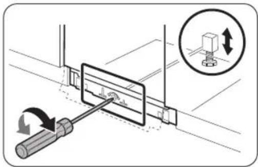 SAMSUNG DW6KR7071BB - Aufstellen des Geräts - 4