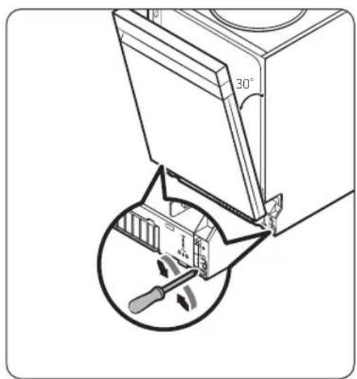SAMSUNG DW6KR7071BB - Aufstellen des Geräts - 2