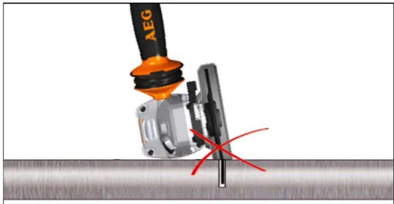 AEG WS 13-125 SXEK - Wiederanlaufschutz: - 7