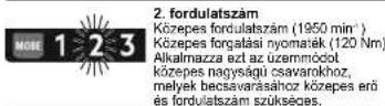 AEG BSS 18SBL - UZEMMOD KIVALASZTASA BSS18SBL - 2