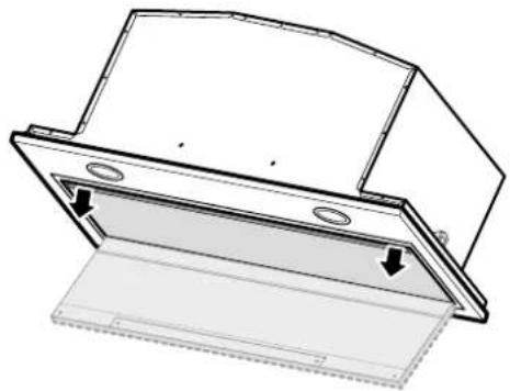 NEFF DML5766N - Retirer le filtre métallique à graisse - 1