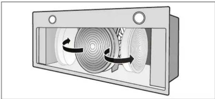 NEFF DML5766N - Aktivkohlefilter einbauen (Nur bei Umluftbetrieb) - 2