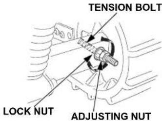 Honda HSS 760A T - Adjusting Procedure - 1
