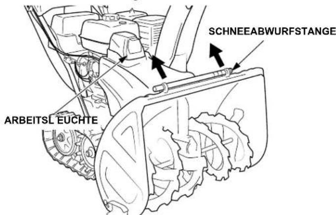 Honda HSS 760A T - Schnee-Entfernungsstab - 1