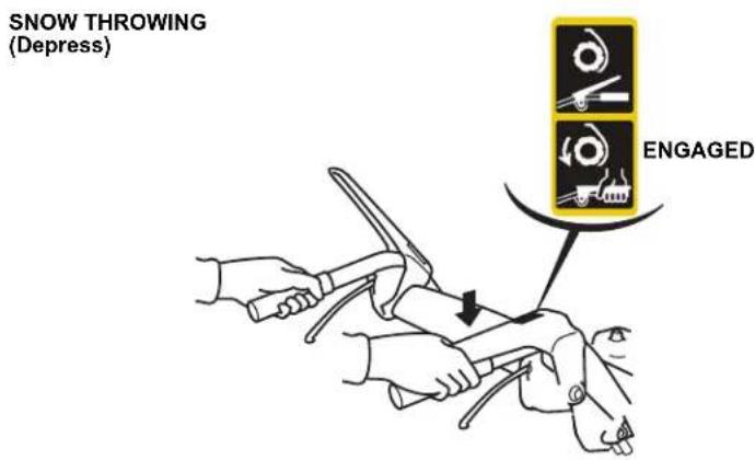 Honda HSS 760A T - Drive Clutch Lever - 3