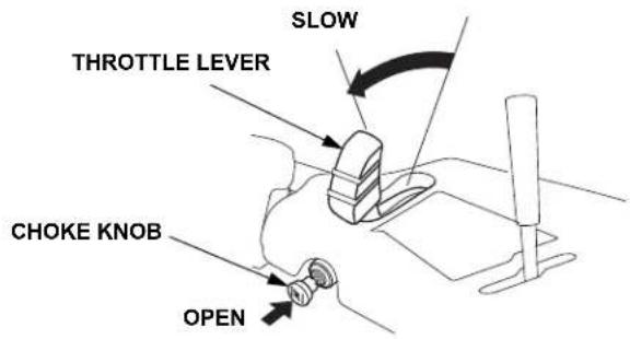 Honda HSS 760A T - WARNING - 1