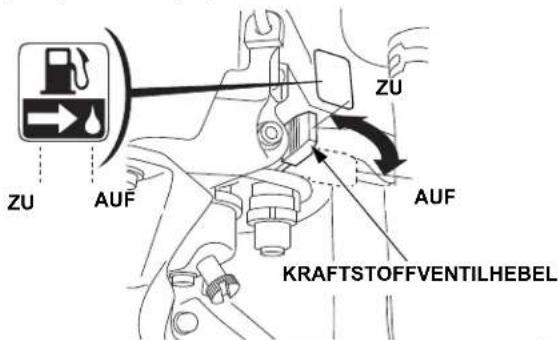 Honda HSS 760A T - Kraftstoffventilhebel - 1