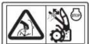 Honda HSS 760A T - WARNING - 4