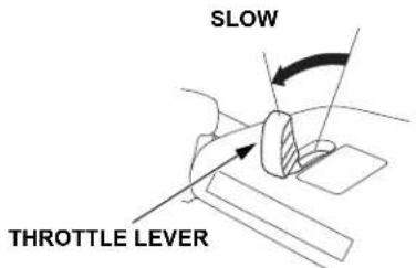 Honda HSS 760A T - STOPPING THE ENGINE - 4