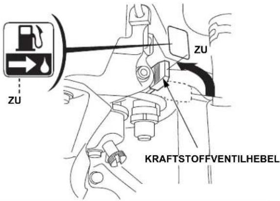Honda HSS 760A T - MOTOR ABSTELLEN - 5