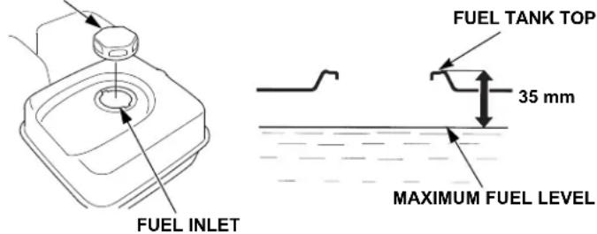Honda HSS 760A T - Fuel Level - 1