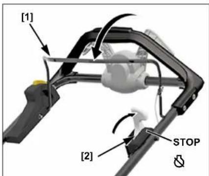 Honda HRX 537 VY - STOPPING THE ENGINE - 1