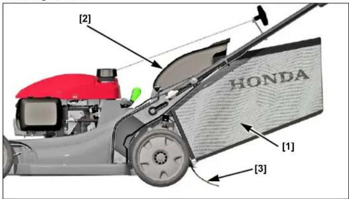 Honda HRX 537 VY - Rear Shield - 1