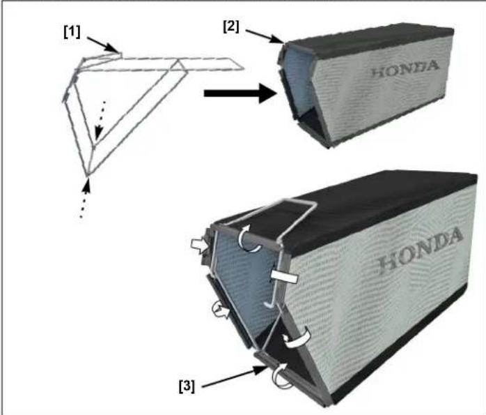 Honda HRX 537 VY - INSTALACIÓN DEL MANILLAR - 2